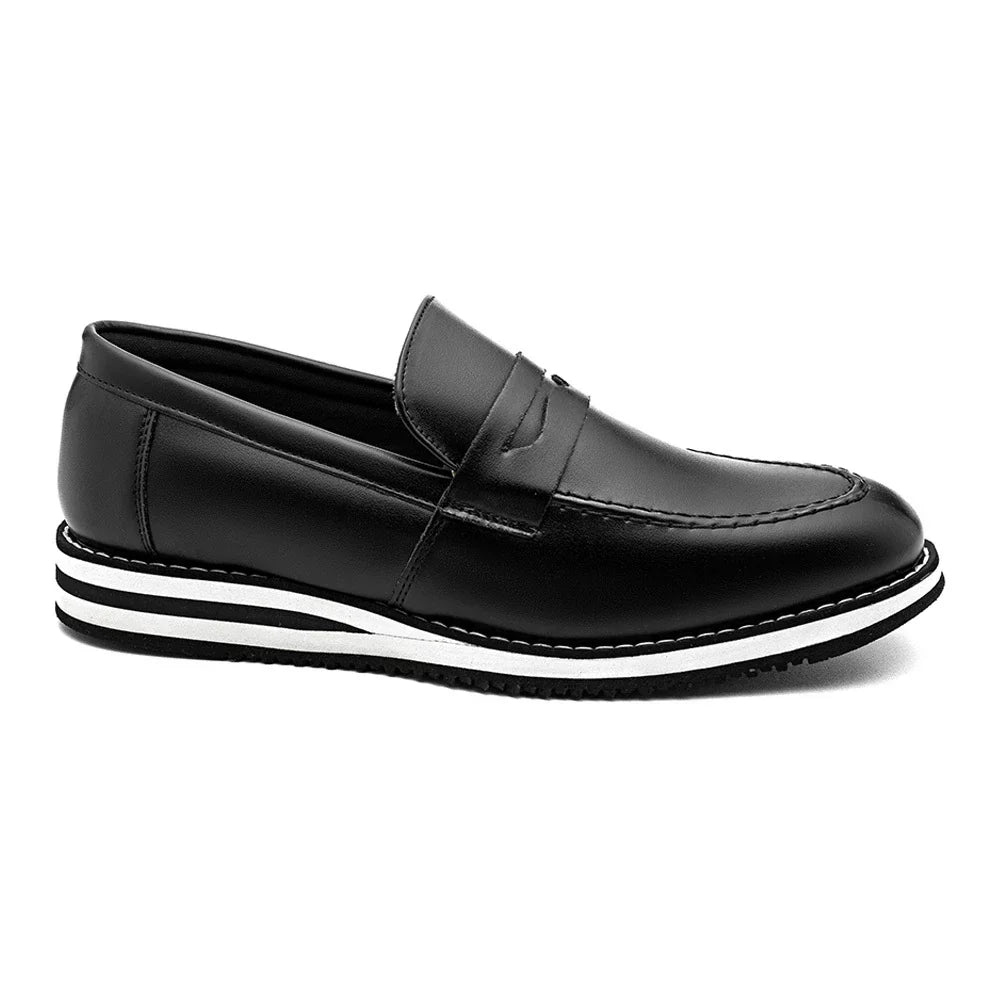 Sapato Mocassim Loafer Casual Slip On Comfortavel