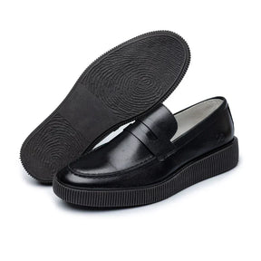 Sapato Social Masculino Mocassim Couro Legítimo Casual